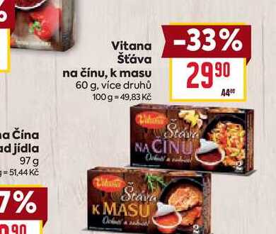 Vitana šťáva na čínu, k masu 60 g