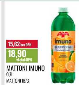 MATTONI IMUNO 0,7l