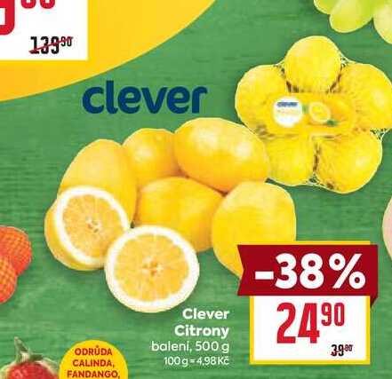 Clever Citrony baleni, 500 g