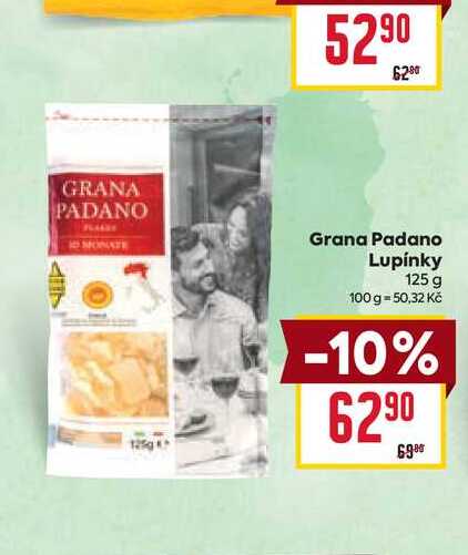 Grana Padano Lupínky 125 g 