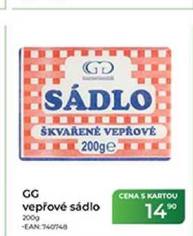 GG vepřové sádlo 200 g