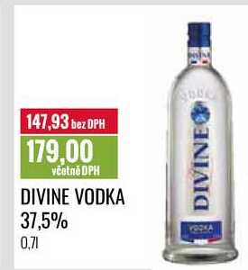 DIVINE VODKA 37,5% 0,7l