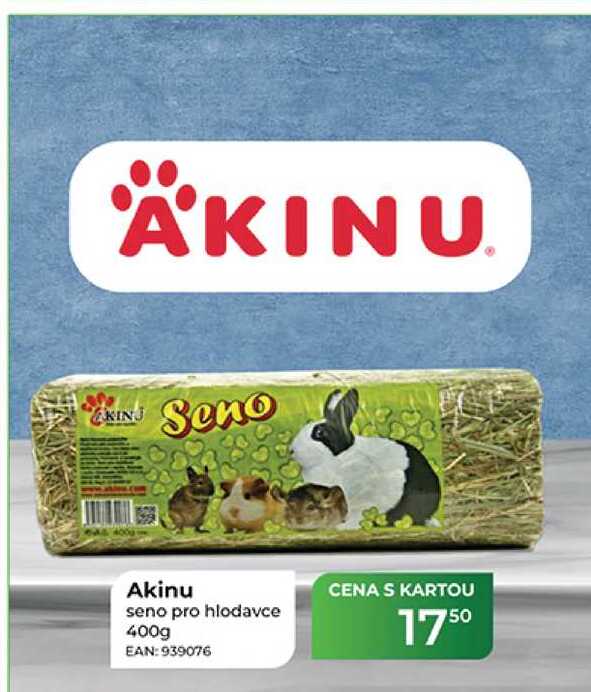 Akinu seno pro hlodavce 400g 
