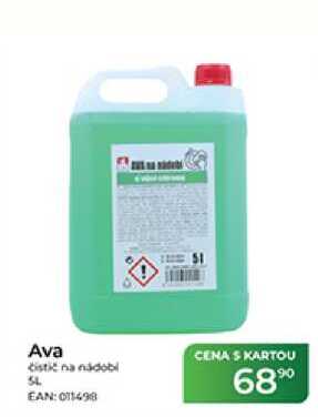Ava čistič na nádobí 5 L