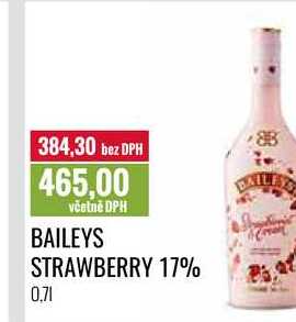 BAILEYS STRAWBERRY 17% 0,7l