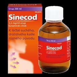 Sinecod 1,5 mg/ml sirup 200 ml