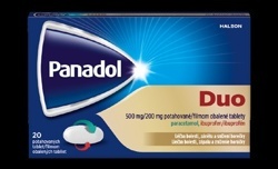 Panadol Duo 500 mg/200 mg 20 potahovaných tablet