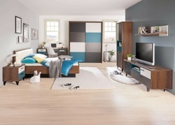 Pokoj pro mládež - komoda pod TV