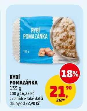 RYBÍ POMAZÁNKA, 135 g 