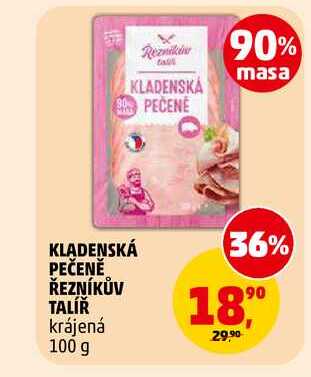 KLADENSKÁ PEČENĚ ŘEZNÍKŮV TALÍŘ, 100 g