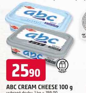 ABC CREAM CHEESE 100 g 