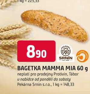BAGETKA MAMMA MIA 60 g 