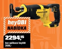STANLEY FATMAX V20 AKU MEČOVÁ PILA SFMCS300B-XJ BEZ AKU