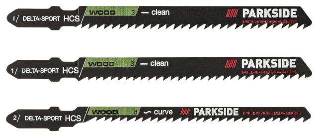 PARKSIDE Sada pilových listů 3dílná