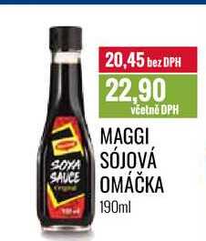 MAGGI SÓJOVÁ OMÁČKA 190ml