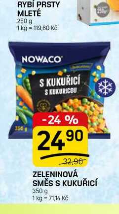 ZELENINOVÁ SMĚS S KUKUŘICÍ 350 g 