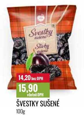 ŠVESTKY SUŠENÉ 100g 