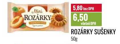 ROZÁRKY SUŠENKY 50g 