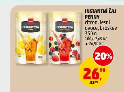 INSTANTNÍ ČAJ PENNY, 350 g 