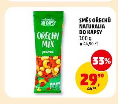 SMĚS OŘECHŮ NATURALIA DO KAPSY, 100 g 