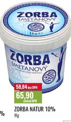 ZORBA NATUR 10% 1Kg 