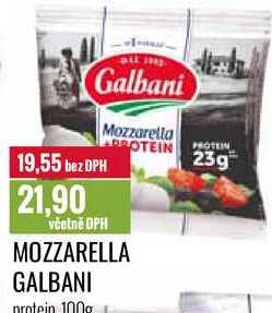 MOZZARELLA GALBANI protein 100g 