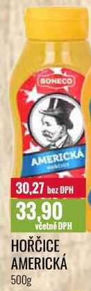 HOŘČICE AMERICKÁ 500g 