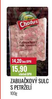 ZABIJAČKOVÝ SULC S PETRŽELĺ 100g