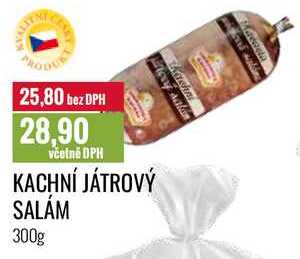 KACHNÍ JÁTROVÝ SALÁM 300g 
