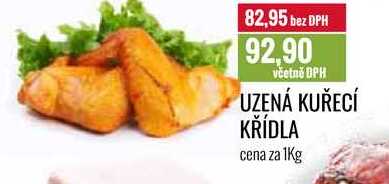 UZENÁ KUŘECÍ KŘÍDLA cena za 1Kg 