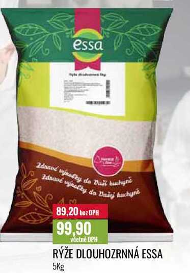 RÝŽE DLOUHOZRNNÁ ESSA 5Kg 