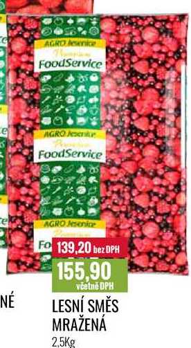 LESNÍ SMĚS MRAŽENÁ 2,5Kg 