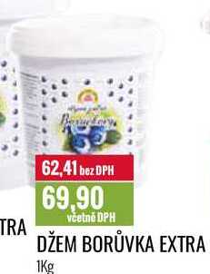 DŽEM BORŮVKA EXTRA 1Kg 