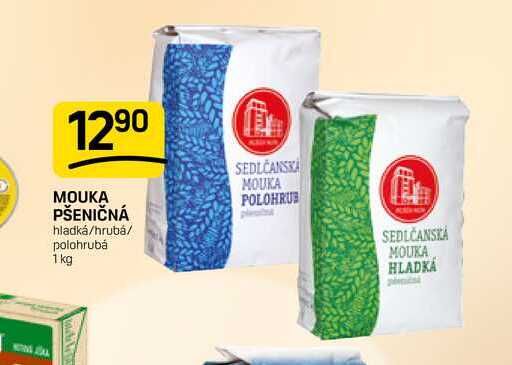 MOUKA PŠENIČNÁ hladká/hrubá/ polohrubá 1 kg
