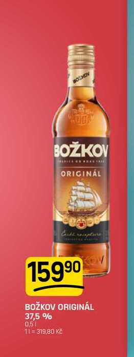 BOŽKOV ORIGINÁL 37,5% 0,5l