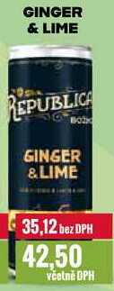 GINGER & LIME 250ml