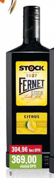 Fernet Stock citrus 1l