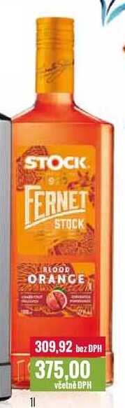FERNET STOCK BLOOD ORANGE 1l