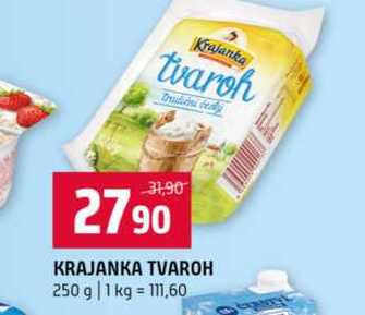 KRAJANKA TVAROH 250 g