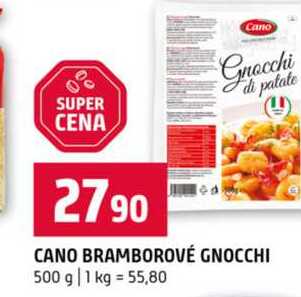 CANO BRAMBOROVÉ GNOCCHI 500 g 