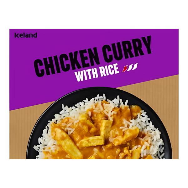 Iceland Kuřecí maso na kari s rýží