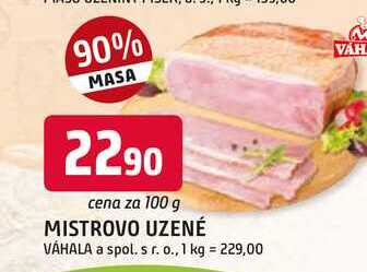 MISTROVO UZENÉ 100g