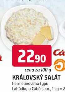 KRÁLOVSKÝ SALÁT 100g