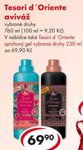 Tesori d'Oriente aviváž, 760 ml  