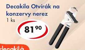 Decakila Otvírák na konzervy nerez 