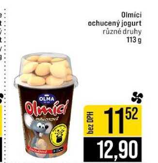 Olmici ochucený jogurt různé druhy 113 g