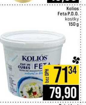 Kolios Feta P.D.O. kostky 150 g 