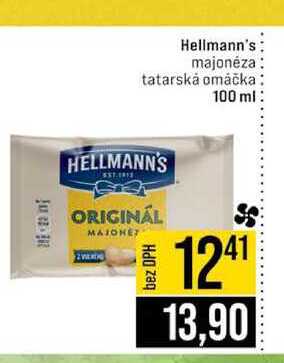 Hellmann's majonéza tatarská omáčka 100 ml