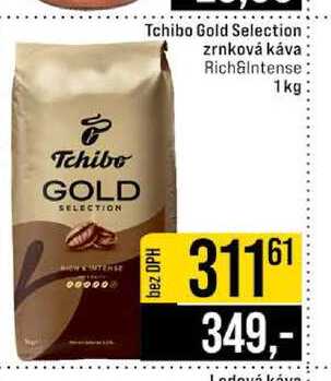 Tchibo Gold Selection zrnková káva Rich&Intense 1kg