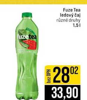 fuzetea Fuze Tea ledový čaj různé druhy 1,5l